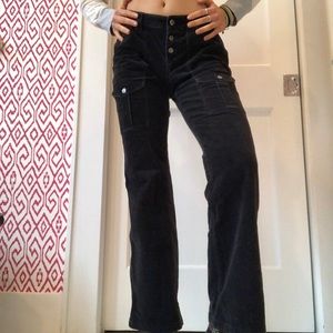 Joie Mariner Black Corduroy Pants